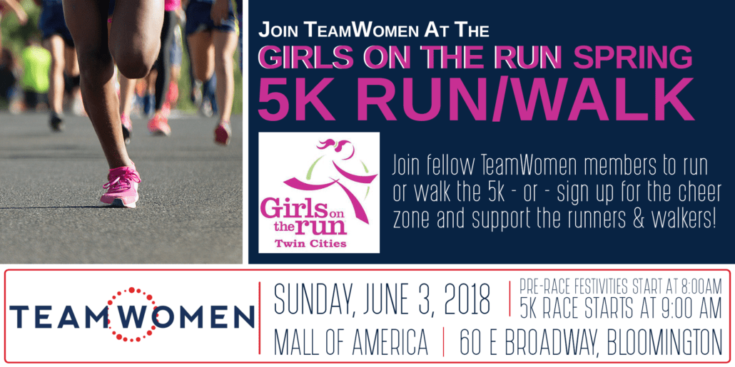 Girls on the Run Spring 5K Run/Walk TeamWomen