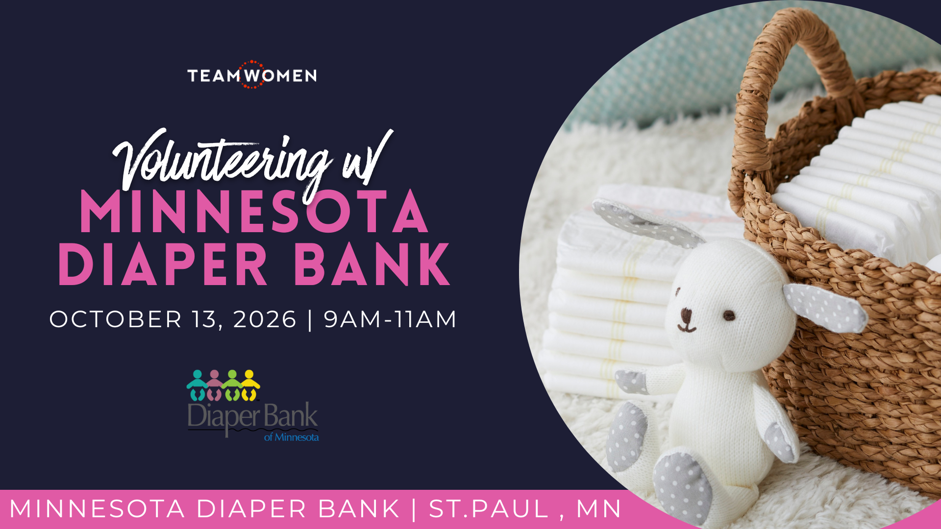 10.13.26 Volunteering w Minnesota Diaper Bank