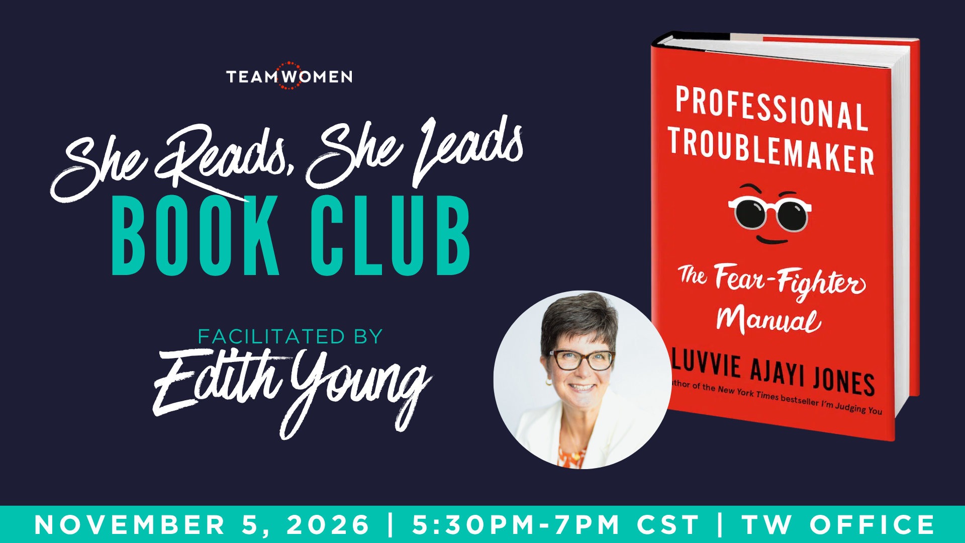 11.05.2026 She Reads, She Leads Book Club